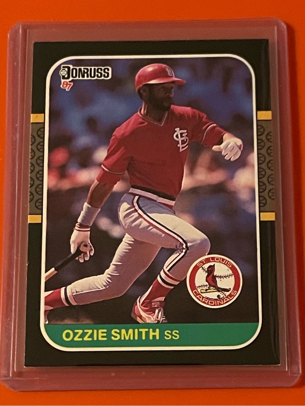 Ozzie Smith #60 1987 Donruss Baseball Trading Card